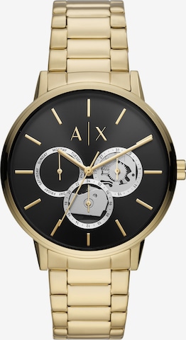 auksinė ARMANI EXCHANGE Analoginis (įprasto dizaino) laikrodis