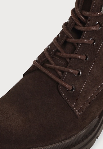 Boots stringati 'Qaiza' di STEVE MADDEN in marrone