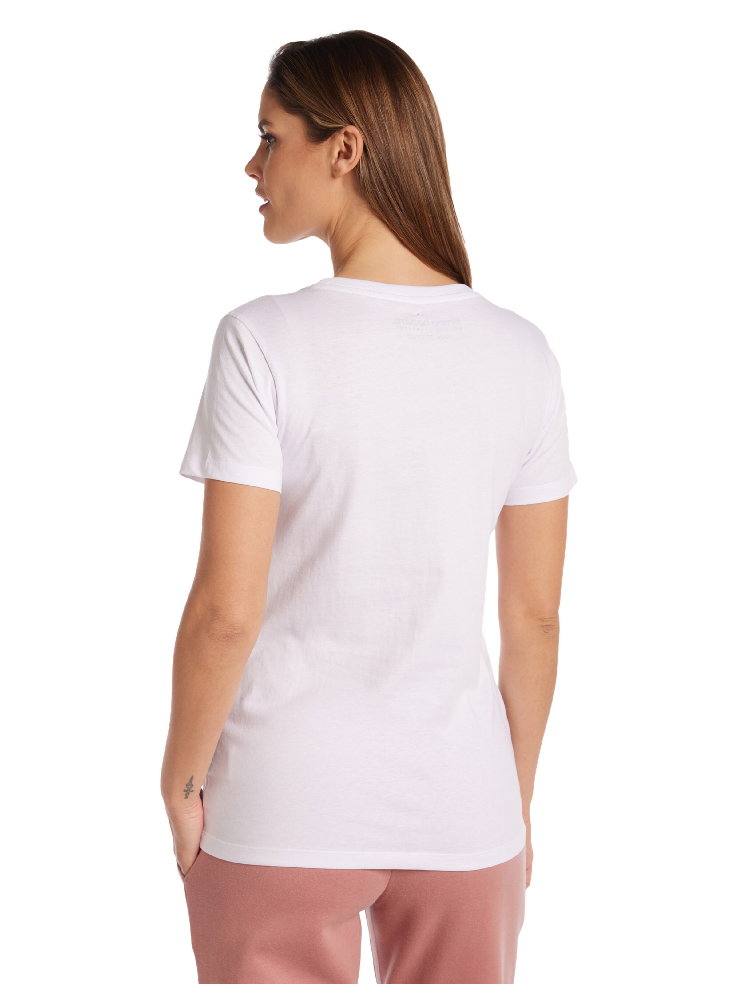 T-shirt 'Avery' Bruno Banani en blanc