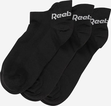 Reebok - Meias de desporto em preto: frente