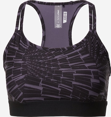 ONLY PLAY Bustier Sport-BH 'ABBEY' in Schwarz: predná strana