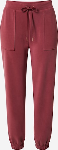 s.Oliver Tapered Broek in Rood: voorkant