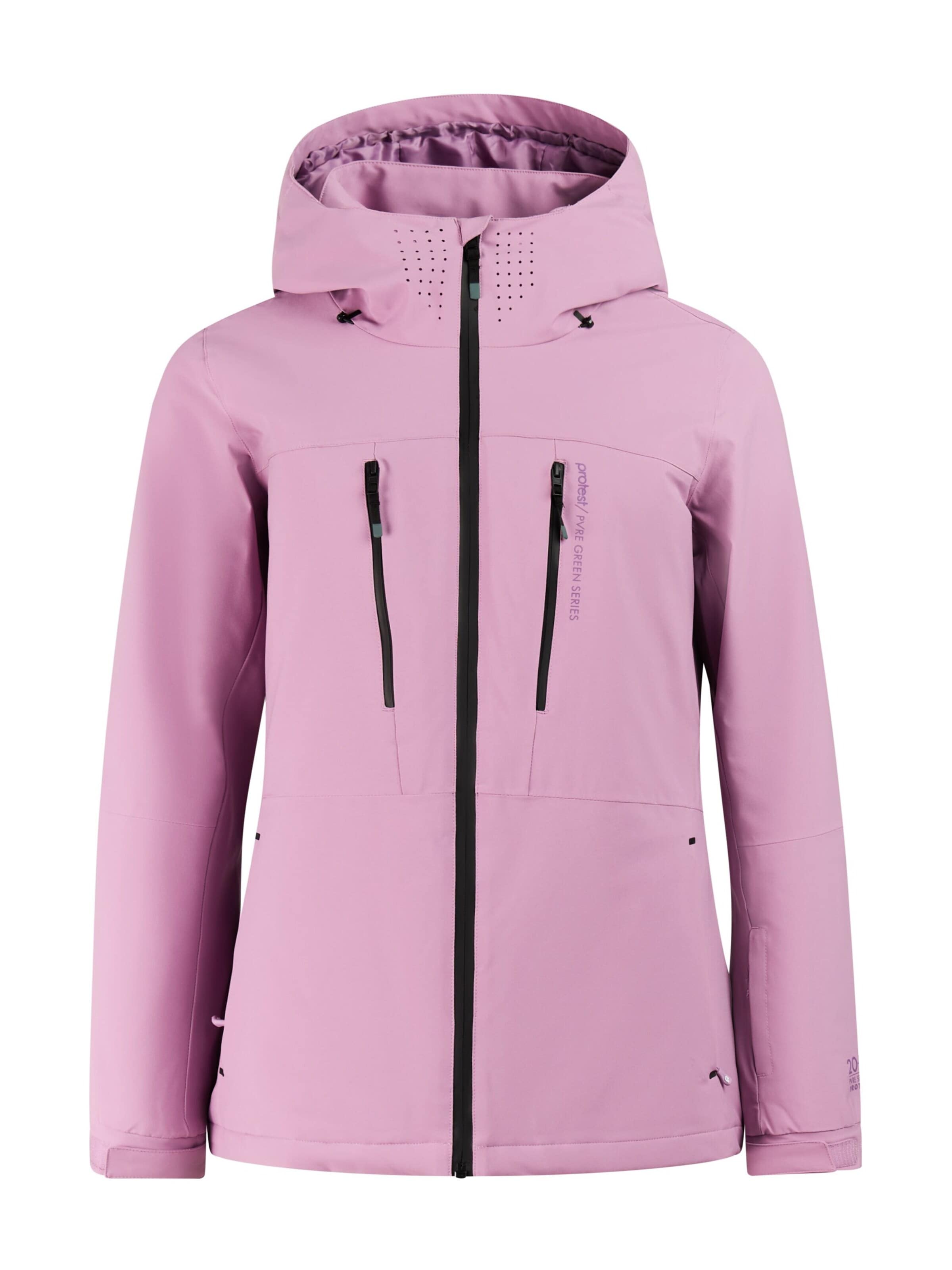 PROTEST Sportjacke 'PRTBEVERLY'‌‌‌‌‌ in Lila: Vorderseite