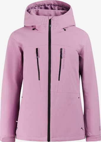 PROTEST Sportjacke 'PRTBEVERLY' in Lila: Vorderseite
