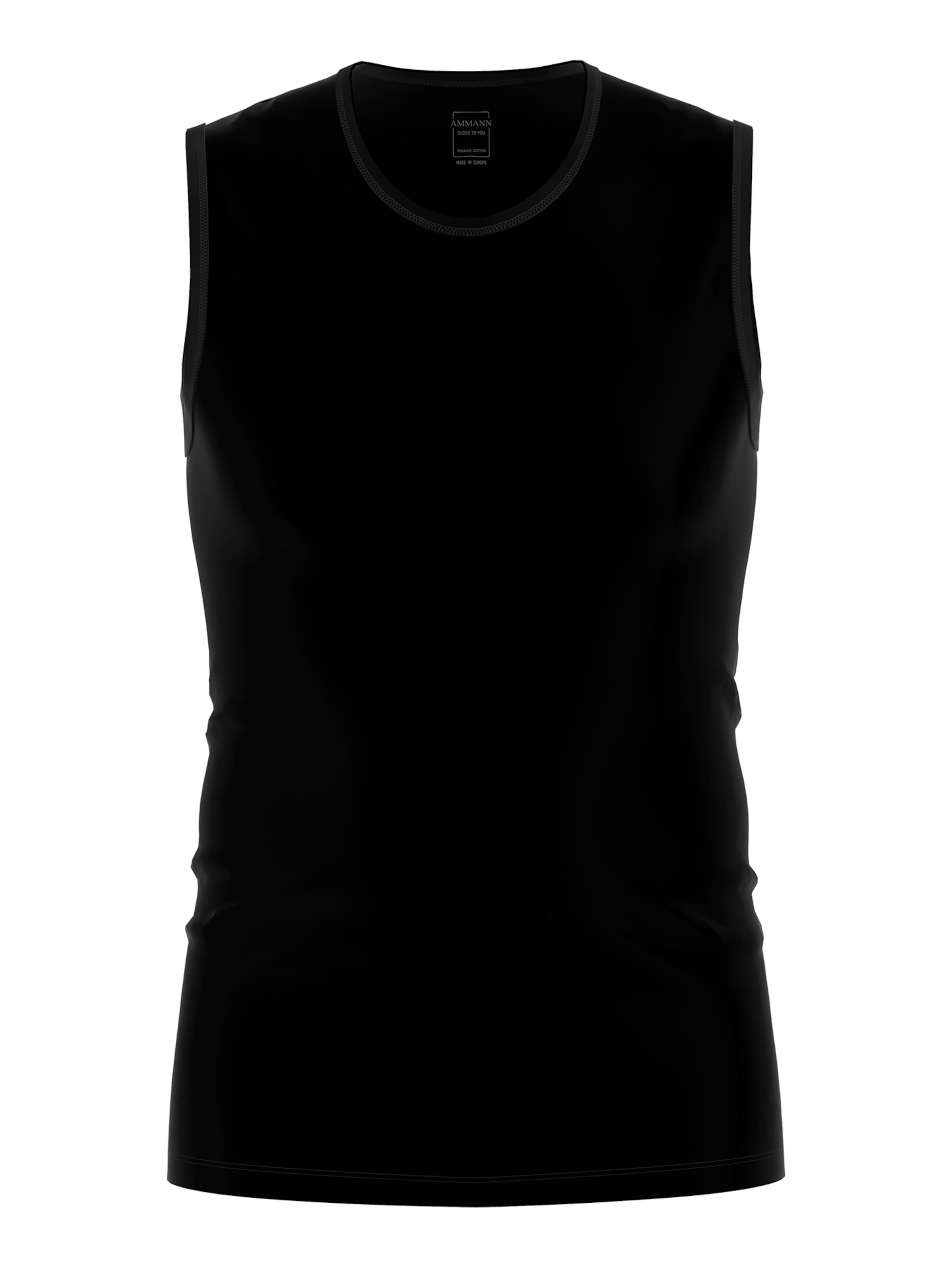 Maillot de corps ' Close To You ' Ammann en noir : devant
