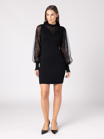Robes en maille Quiosque en noir