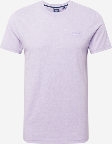 Superdry T-Shirt in Lila: front