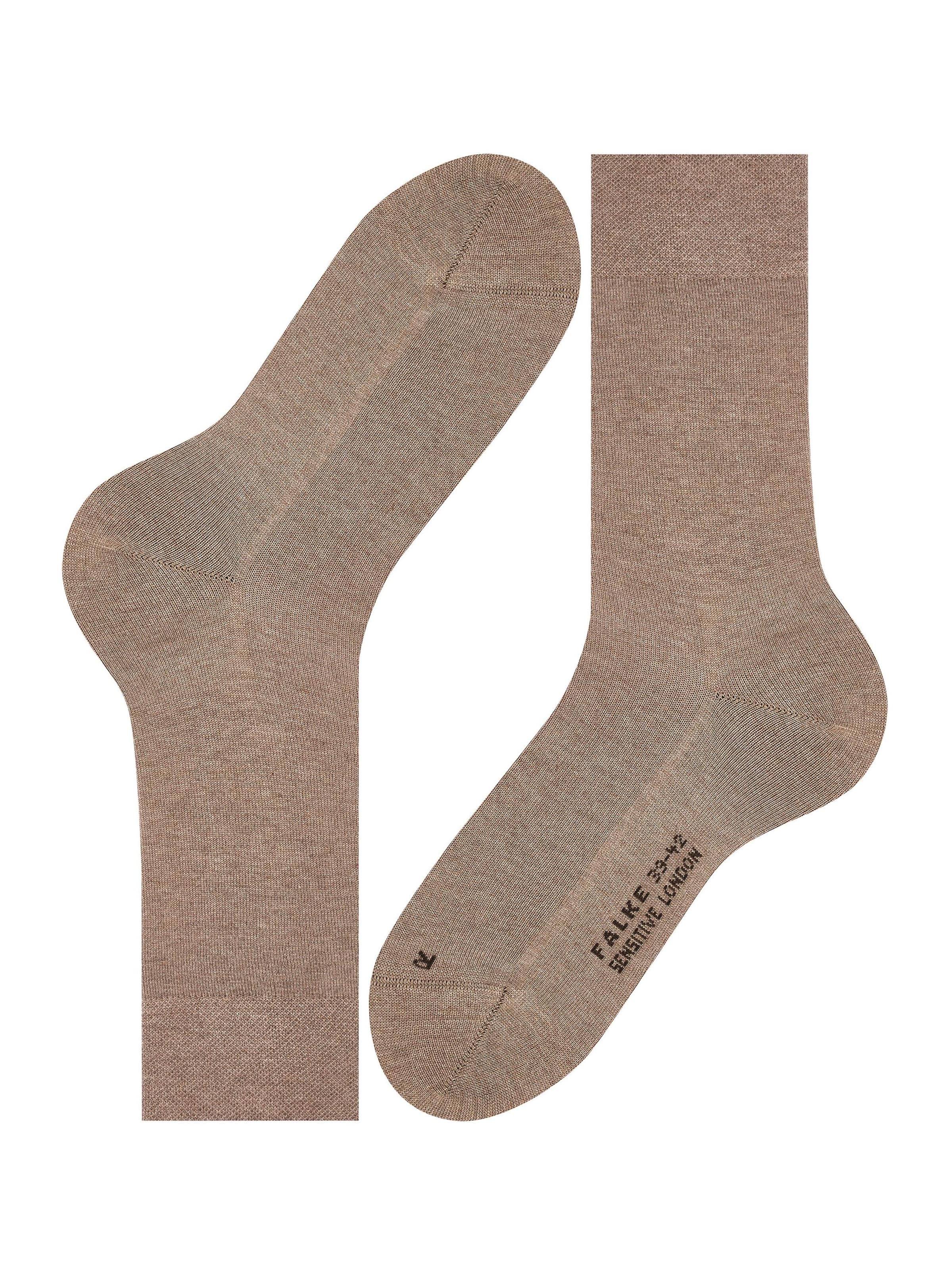 FALKE Socken 'Sensitive London'‌‌‌‌‌‌‌‌‌ in Braun