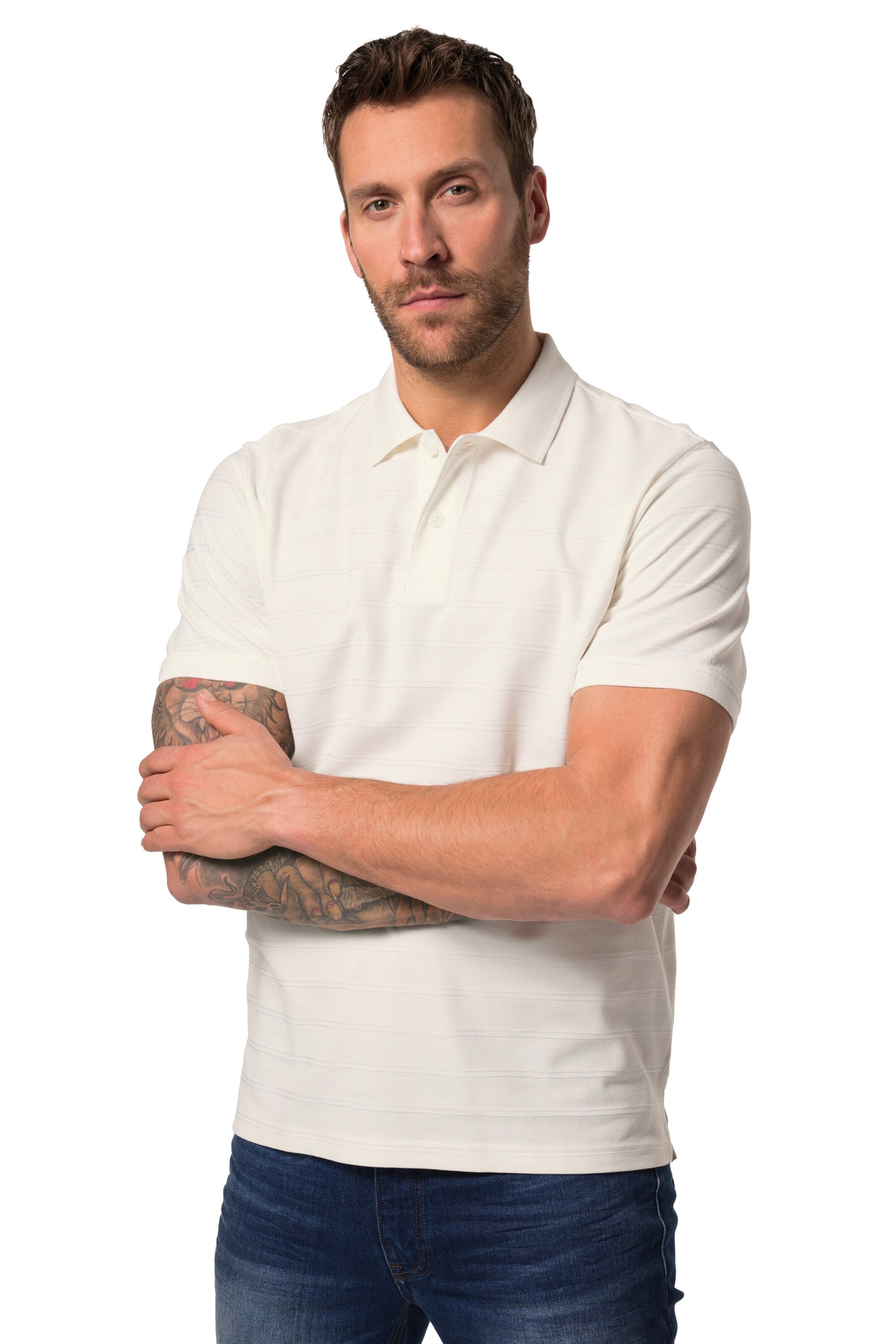 JP1880 Shirt in White: front