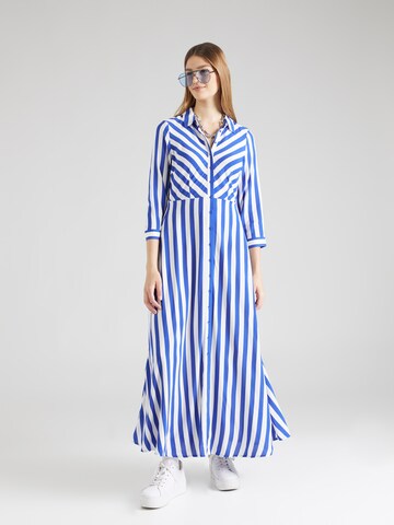 Y.A.S Shirt Dress 'SAVANNA' in Blue