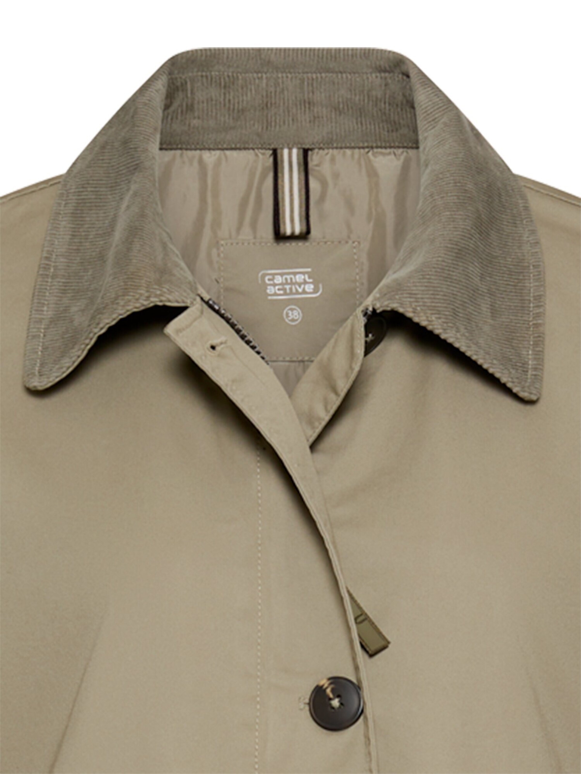 CAMEL ACTIVE Between-Seasons Coat in Green