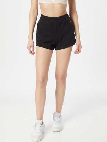 Champion Authentic Athletic Apparel Regular Shorts in Schwarz: predná strana