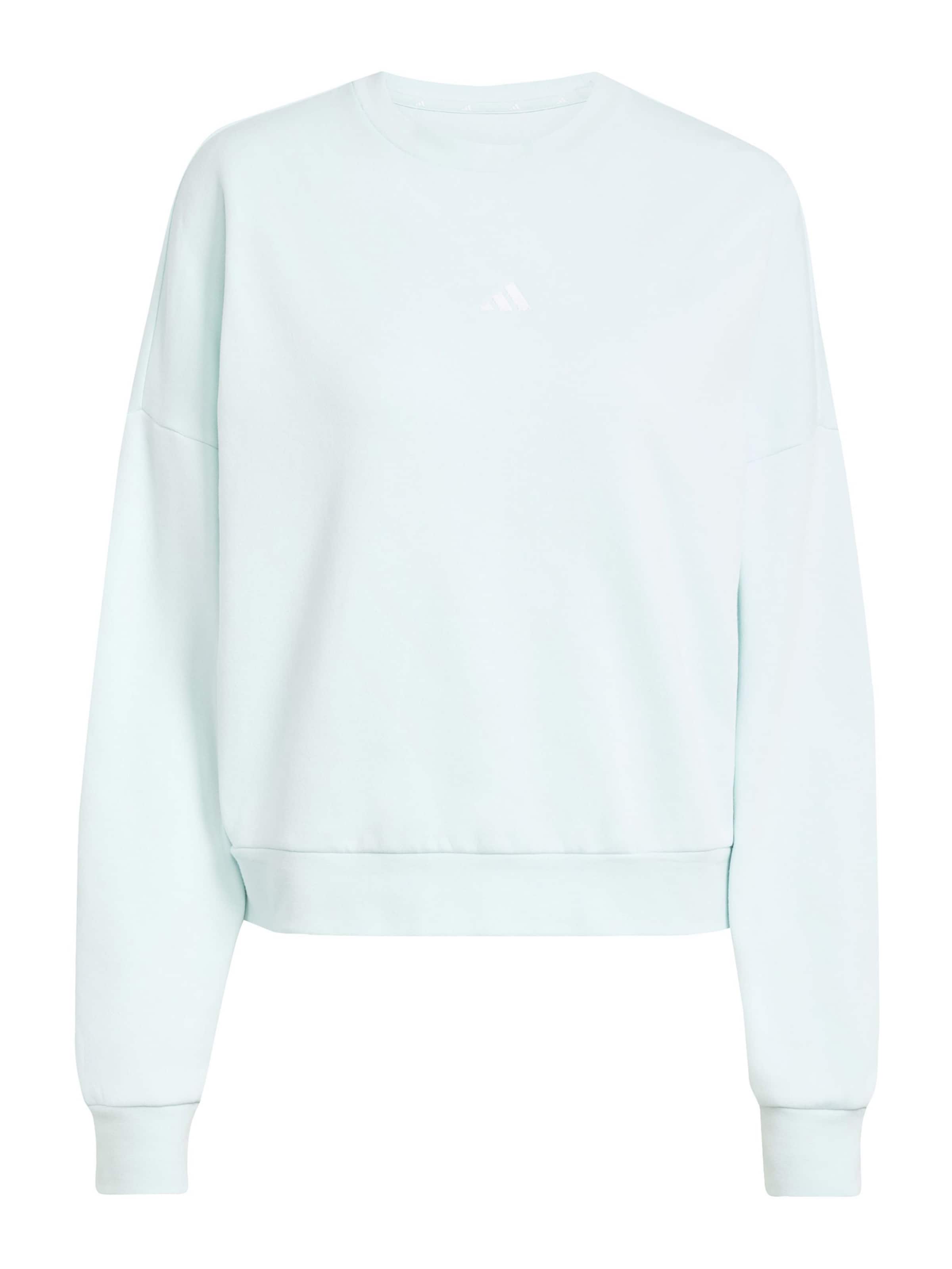 Hanorac sport de la ADIDAS SPORTSWEAR pe verde: față