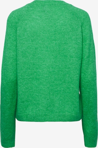 PIECES Sweater 'JULIANA' in Green
