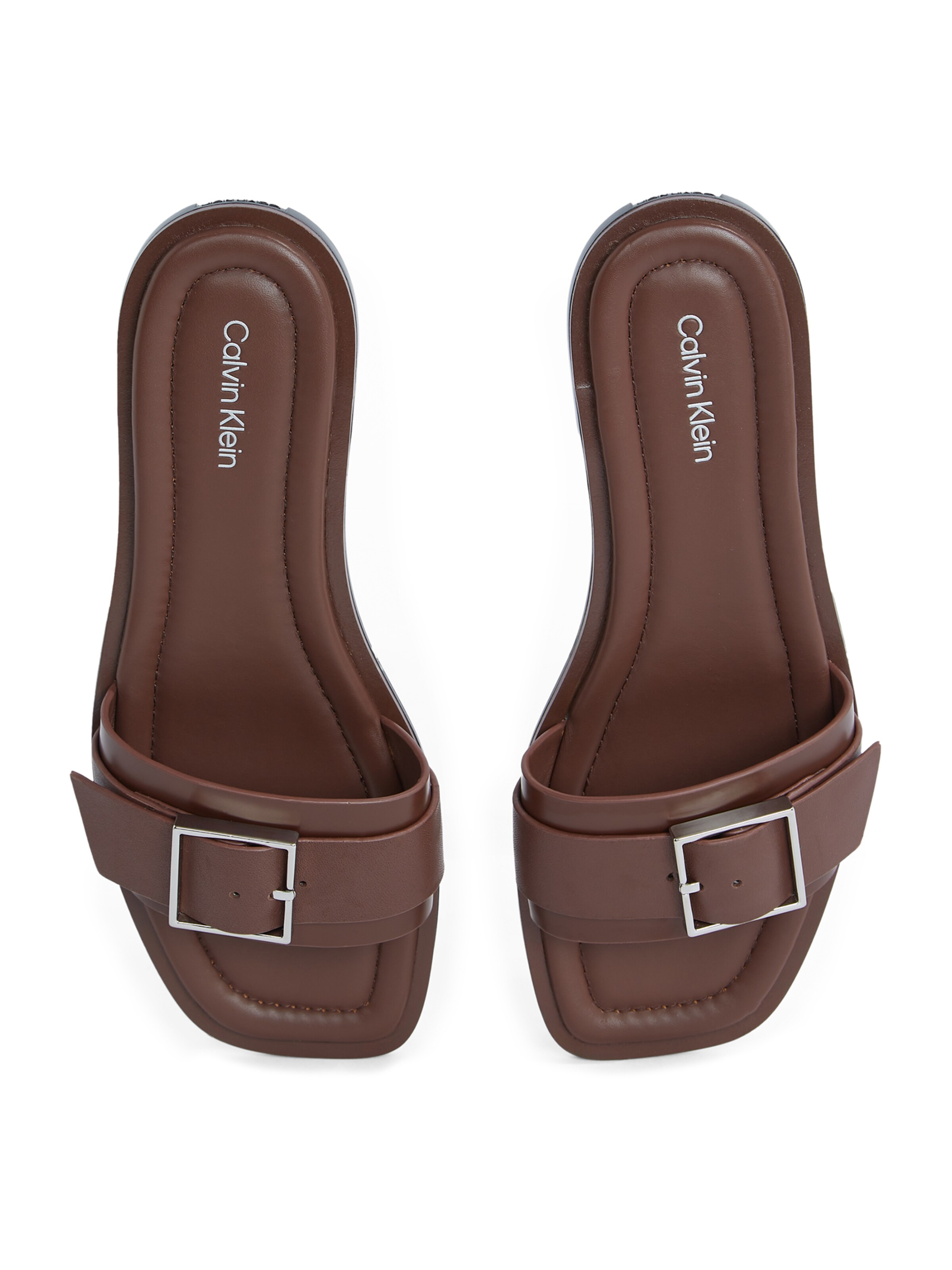 Calvin Klein Pantolette in Braun