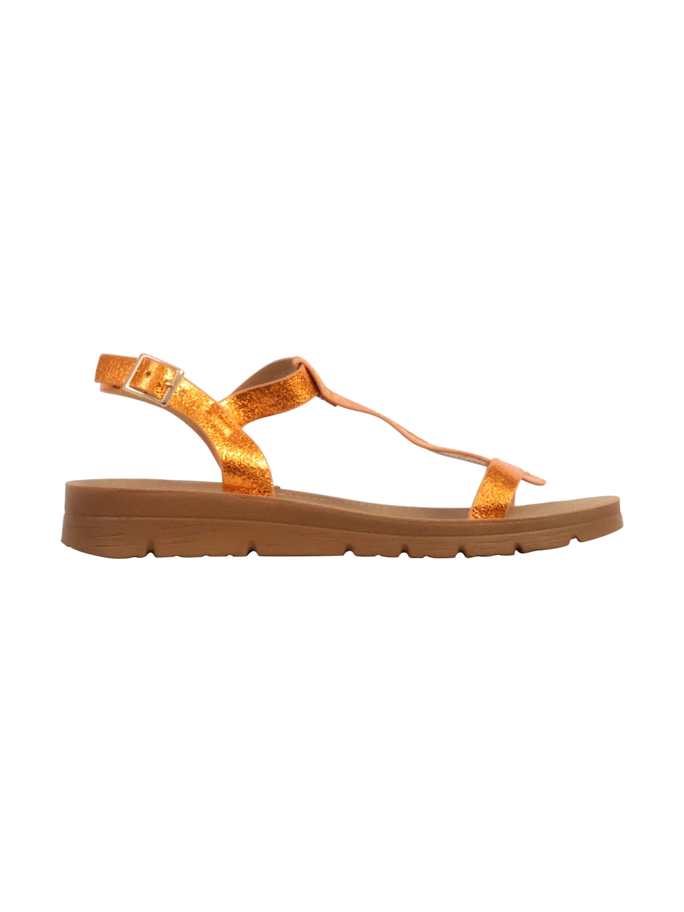 Sandales 'Riemchensandalen' The Divine Factory en orange