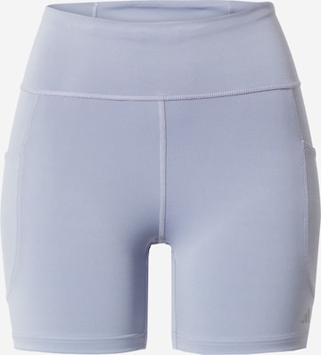 ADIDAS PERFORMANCE - Skinny Pantalón deportivo 'Dailyrun 5-Inch' en lila: frente