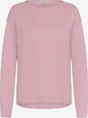 Cream Pullover 'CRRomane' in Pink: Vorderseite