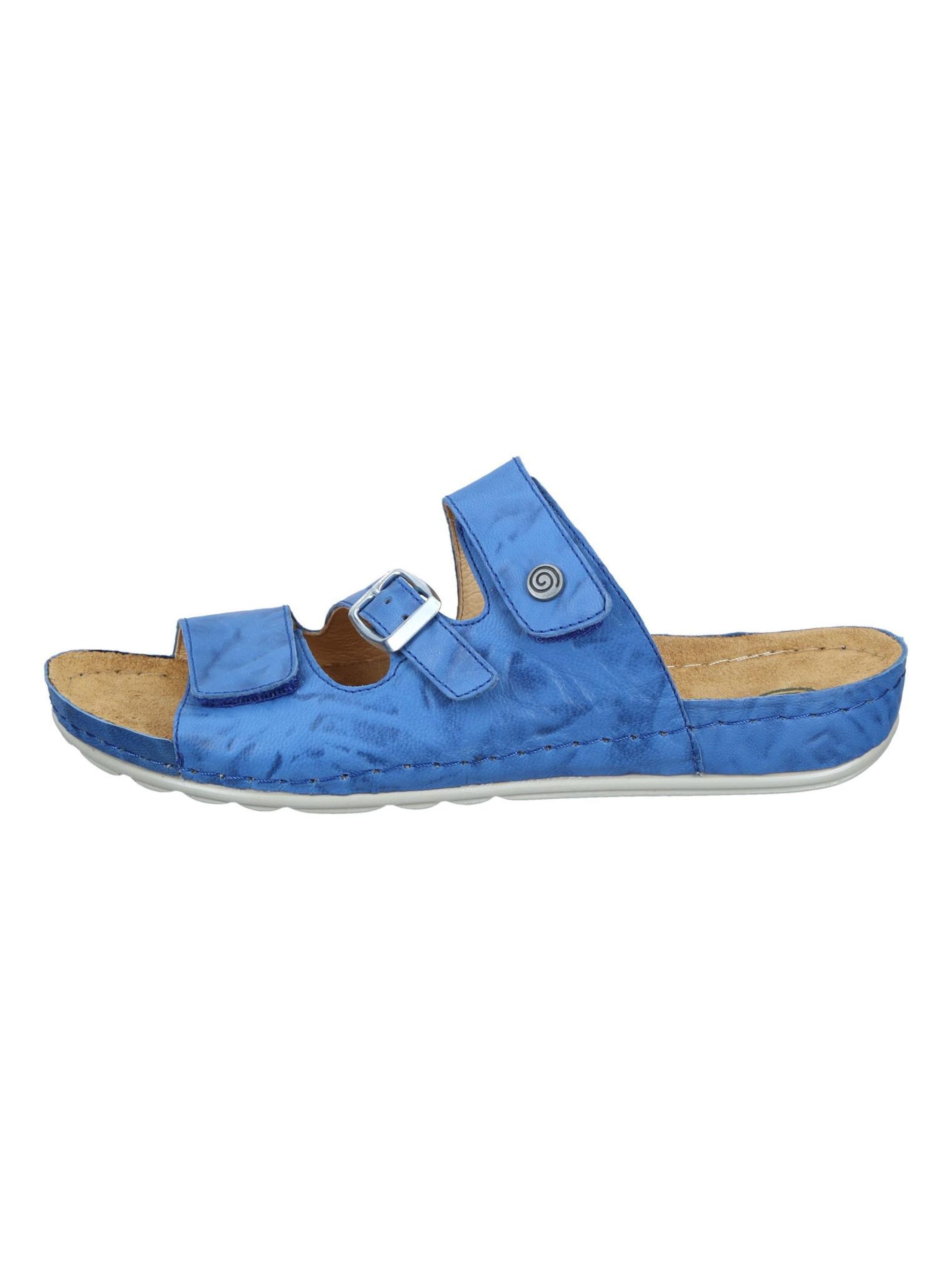 DR. BRINKMANN Mules 'SAGUNT' in Blue