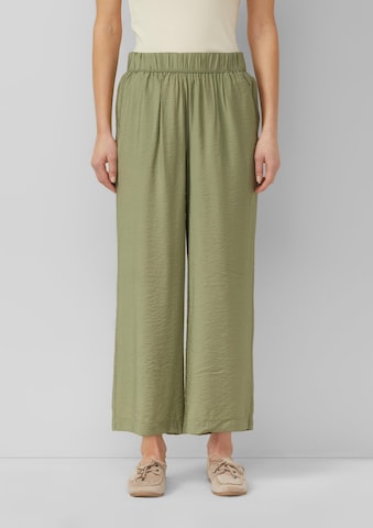s.Oliver Wide leg Trousers in Green