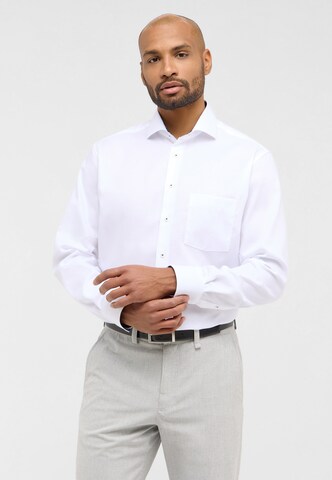 ETERNA Regular fit Business shirt in White: front