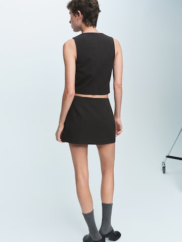 MANGO Gilet 'STUARD' in Bruin