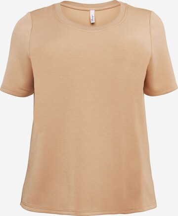 T-shirt SHEEGO en beige : devant