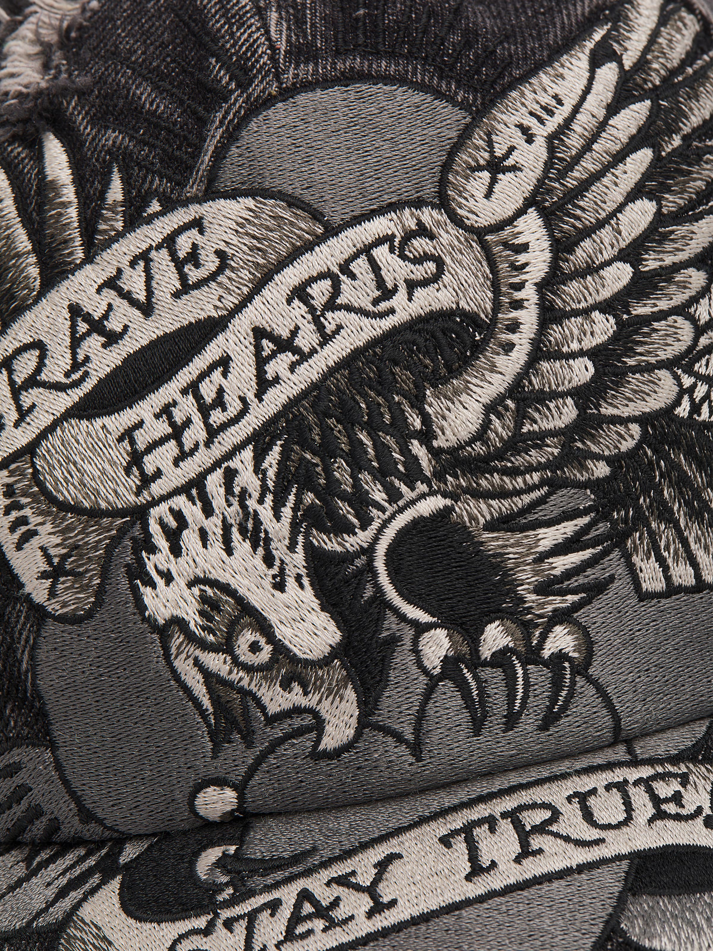 juoda Ed Hardy Kepurė 'Brave Hearts'