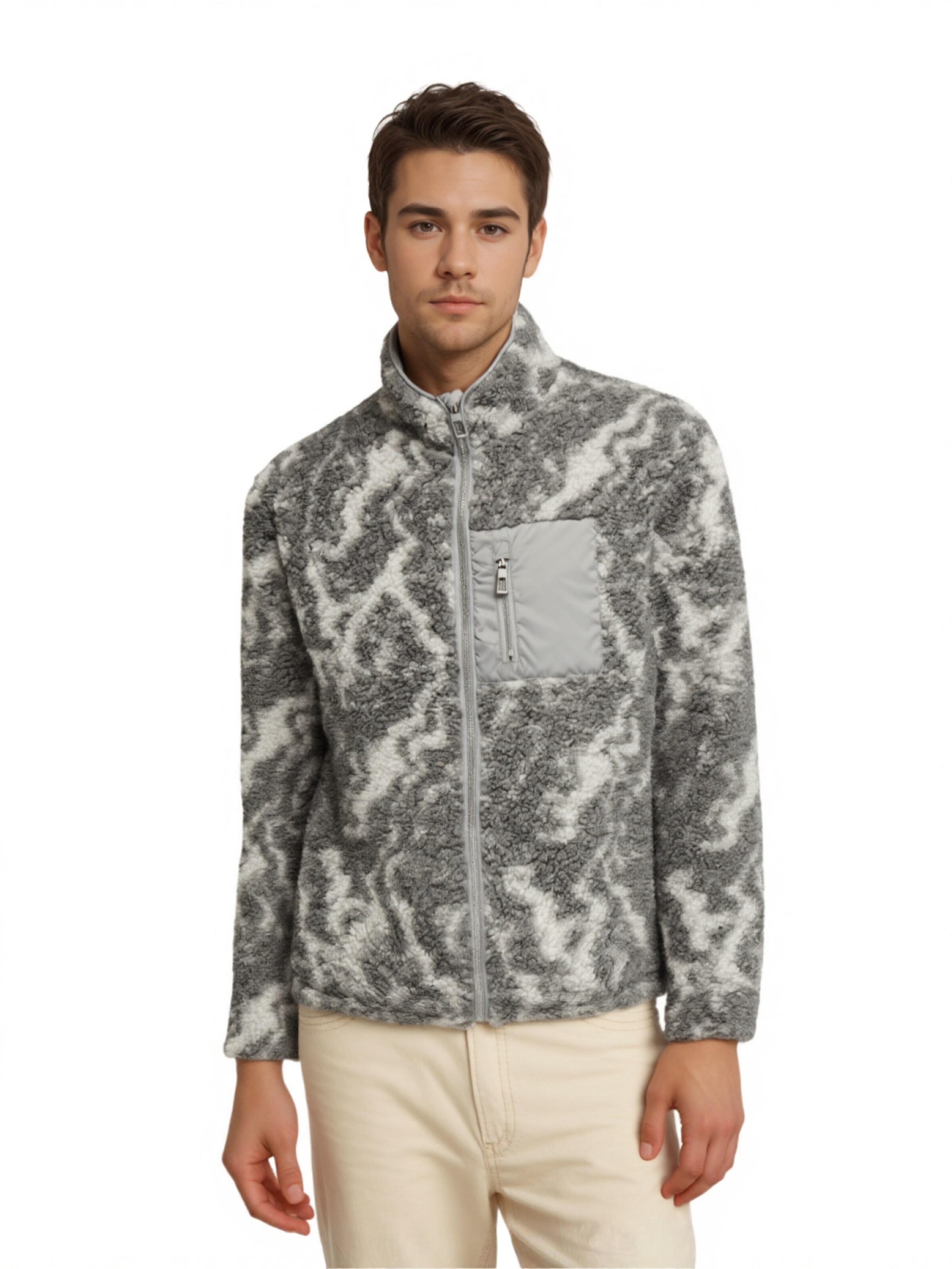 Only & Sons Between-season jacket 'JAIMY' in Grey: front