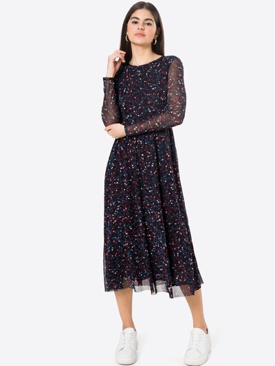 s.Oliver Robe en bleu / bleu foncé / rouge foncé / blanc, Vue avec modèle