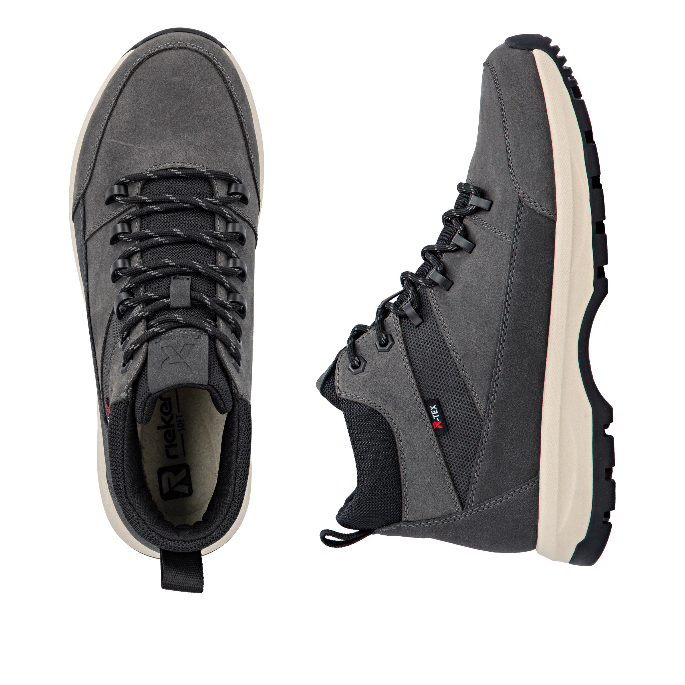 Rieker Sneakers 'U1671' in Grey