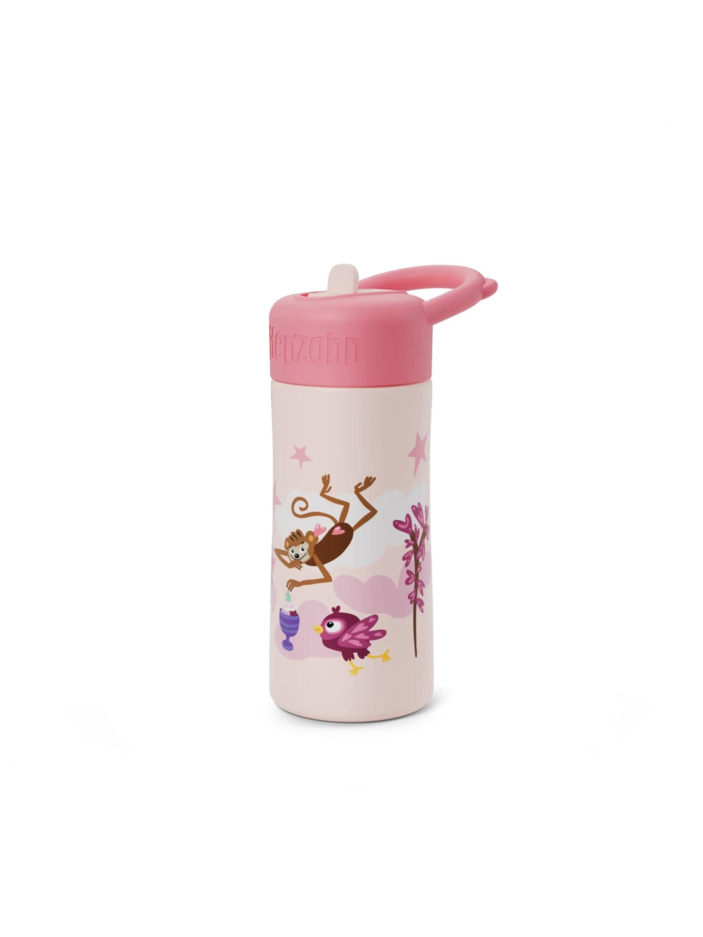 Affenzahn Trinkflasche 'Trinkflasche Edelstahl Trinkflasche'‌‌‌‌‌‌‌‌ in Pink: Vorderseite