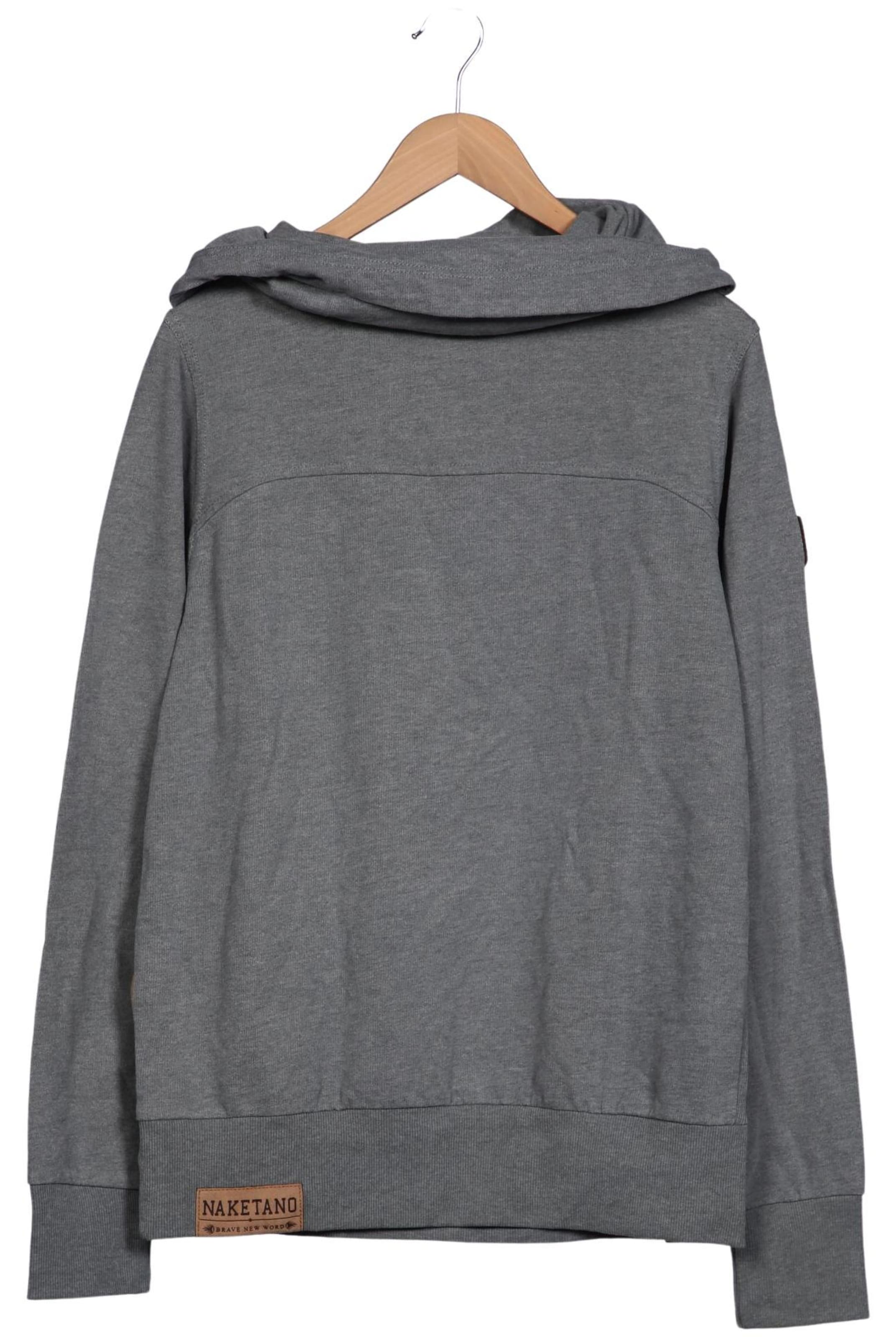 naketano Sweatshirt & Zip-Up Hoodie in L in Grey