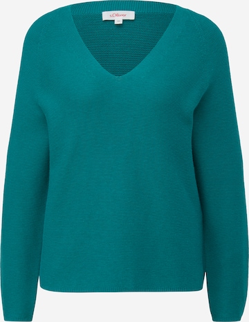 Pull-over s.Oliver en bleu : devant