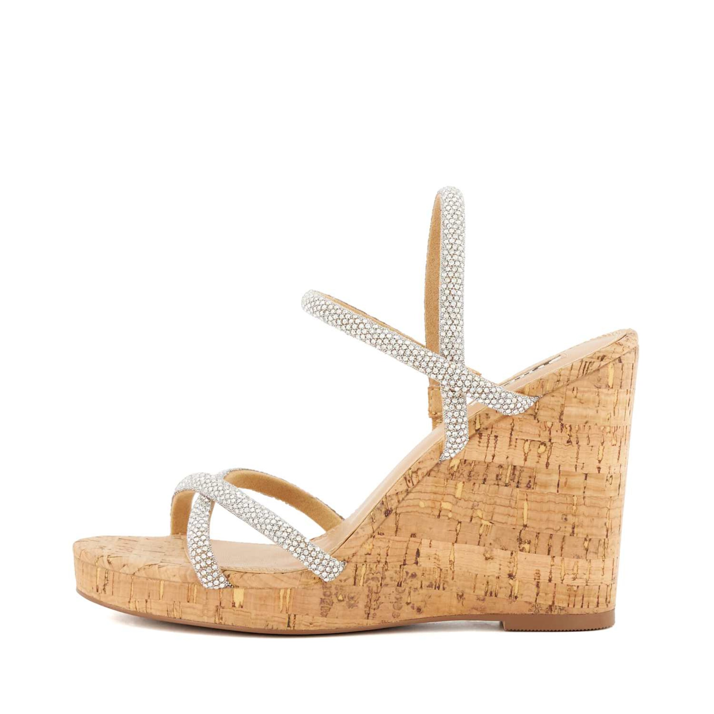 Sandales à lanières 'Kali' Dune LONDON en argent