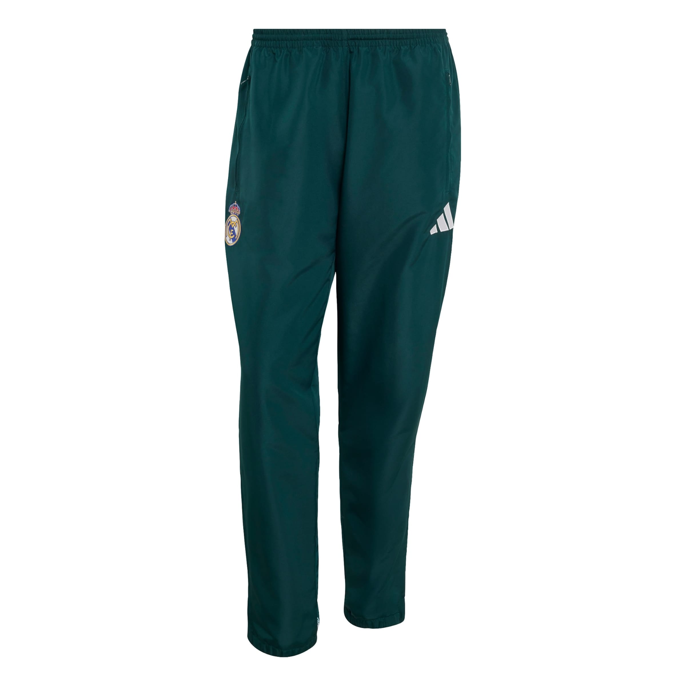 ADIDAS PERFORMANCE - Slimfit Pantalón deportivo 'Real Madrid Stadium' en verde: frente