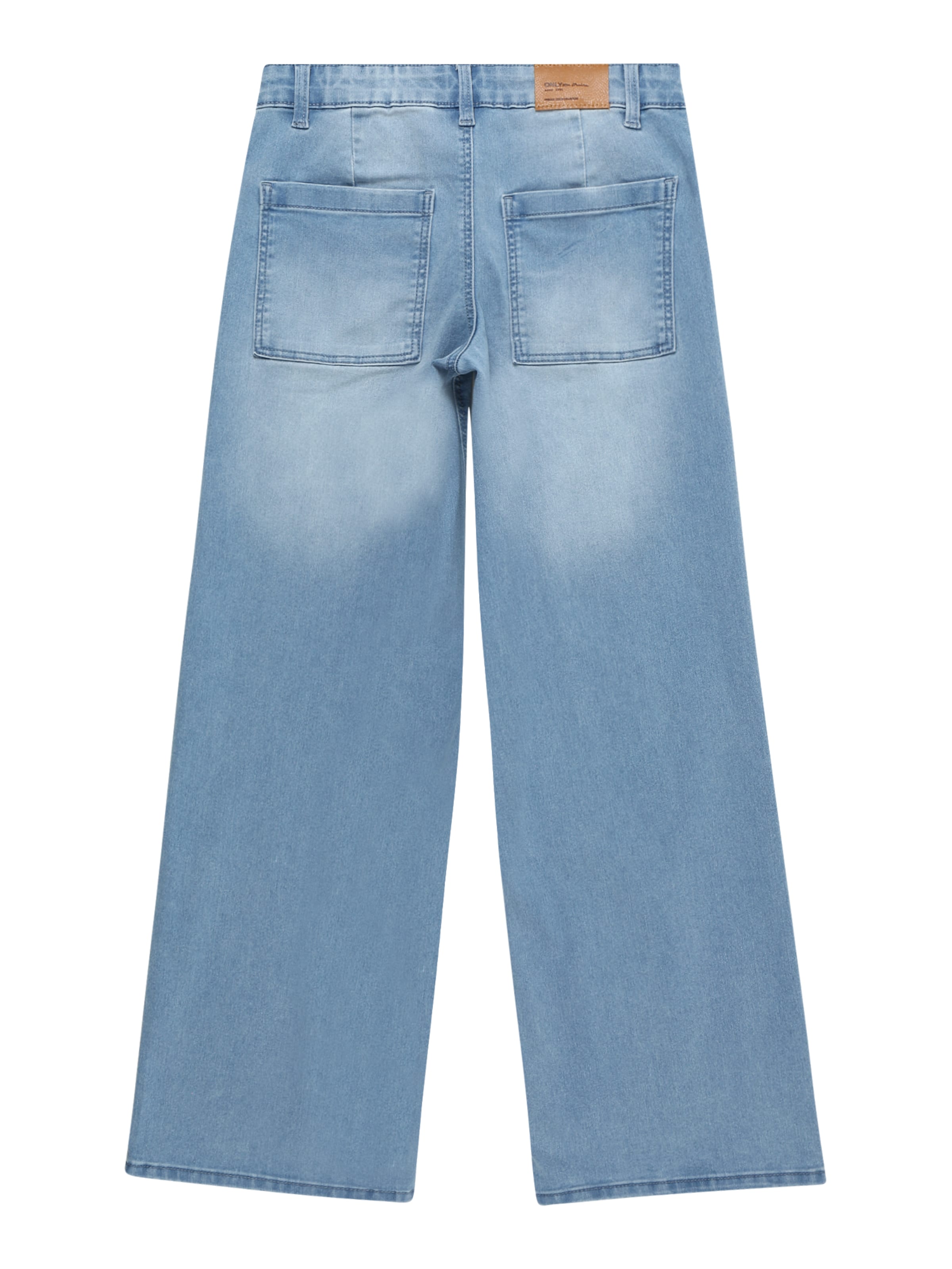 ONLY GIRLS Wide Leg Jeans 'Sylvie' i blå