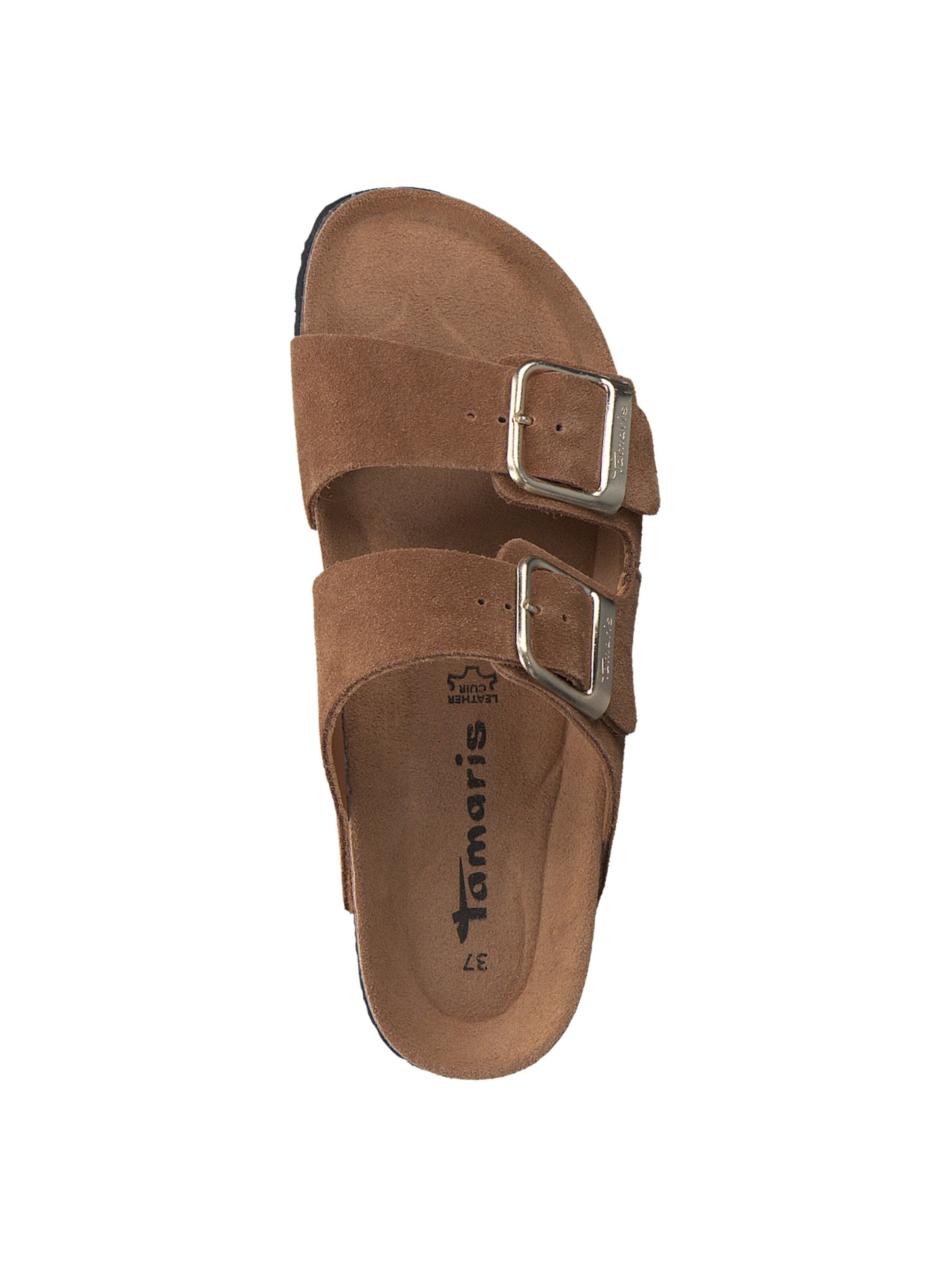 Mule Tamaris en marron