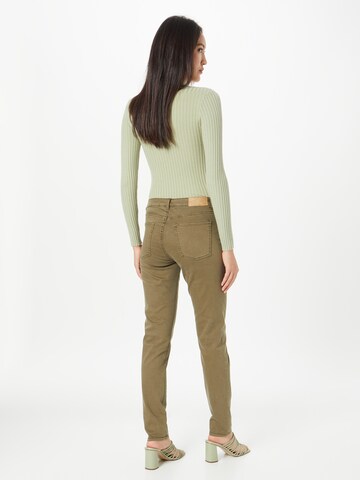 ESPRIT Skinny Kavbojke | zelena barva