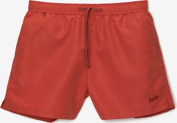 Pull&Bear Badeshorts i rød: forside