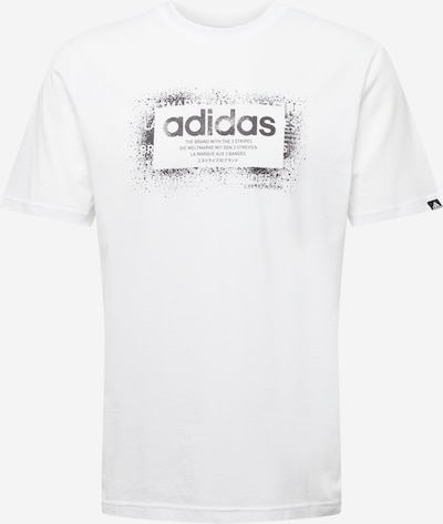 ADIDAS PERFORMANCE Funktionsskjorte i sort / hvid, Produktvisning