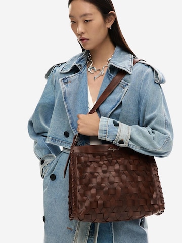 Desigual - Bolso de hombro 'BAG_ARGON CAMEL BUXT 26SAXPA0' en marrón: frente