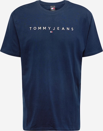 Tommy Jeans Majica | modra barva: sprednja stran