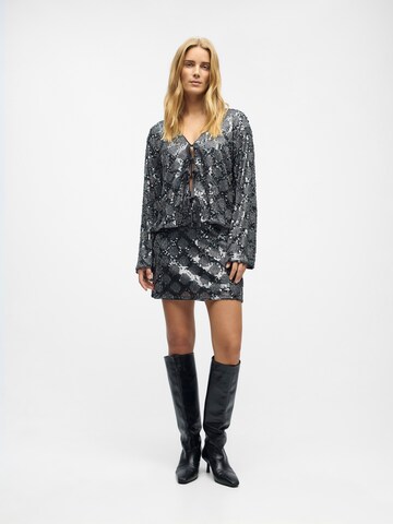 Jupe 'OBJLEA' OBJECT en gris