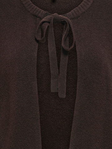 Geacă tricotată 'ONLJESSIE' de la ONLY pe maro