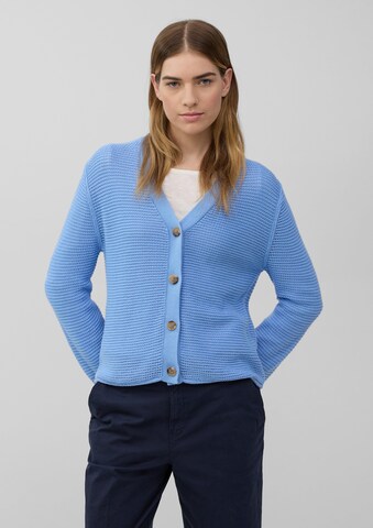 Cardigan s.Oliver en bleu : devant