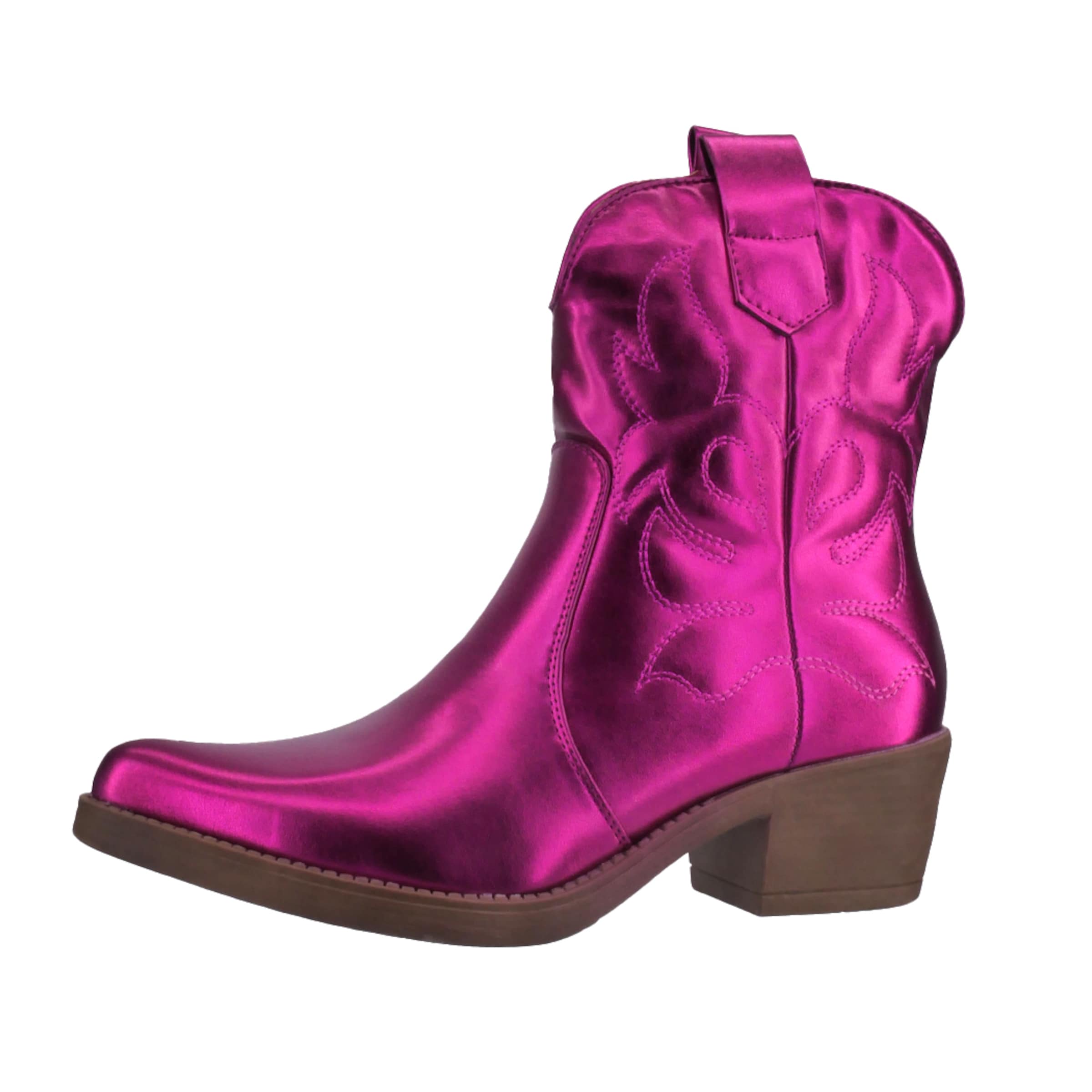 Elara Cowboystiefel in 36 in fuchsia, Produktansicht