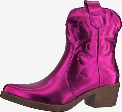Elara Cowboystiefel in 36 in fuchsia, Produktansicht