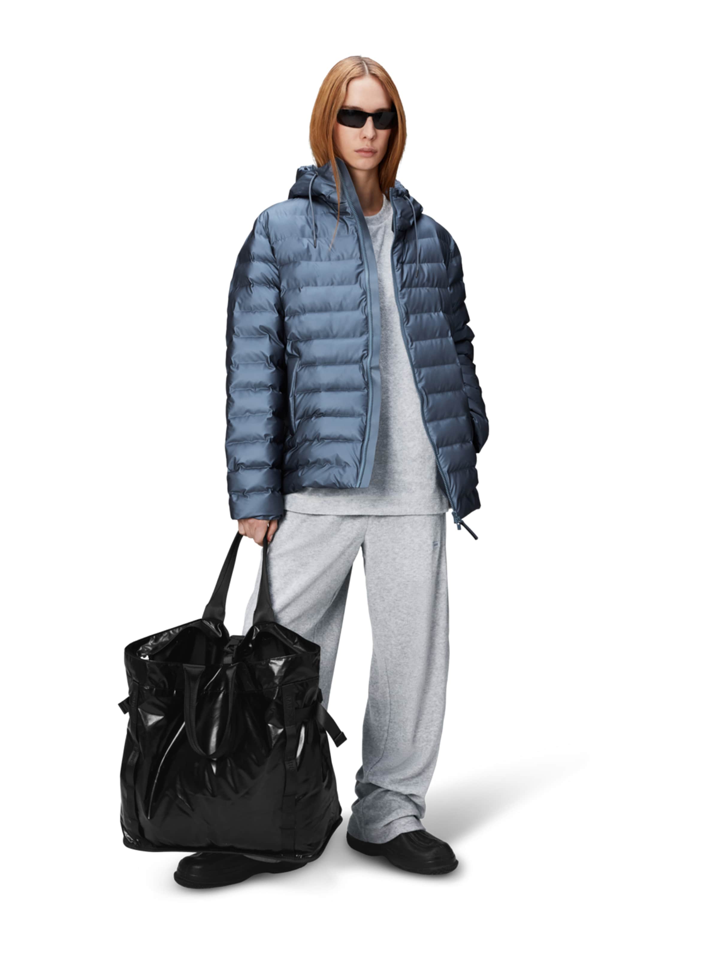 RAINS Overgangsjakke 'Lohja' i blå