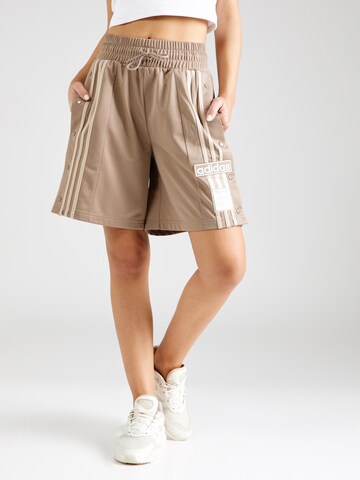 ADIDAS ORIGINALS Loosefit Shorts 'ADIBREAK' in Braun: Vorderseite